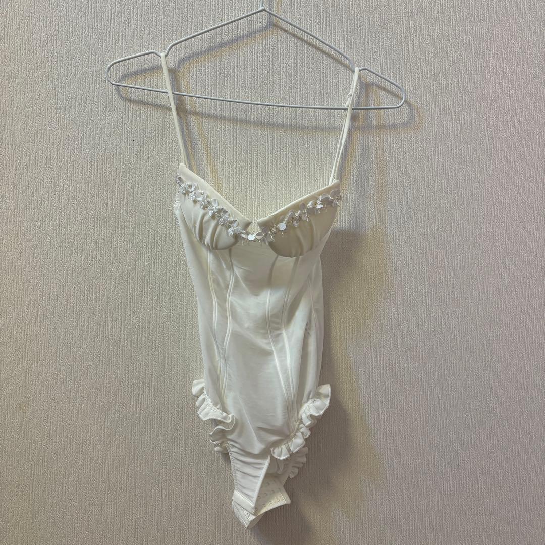 shushu tong シュシュトン　レース　キャミソール　ボディースーツ