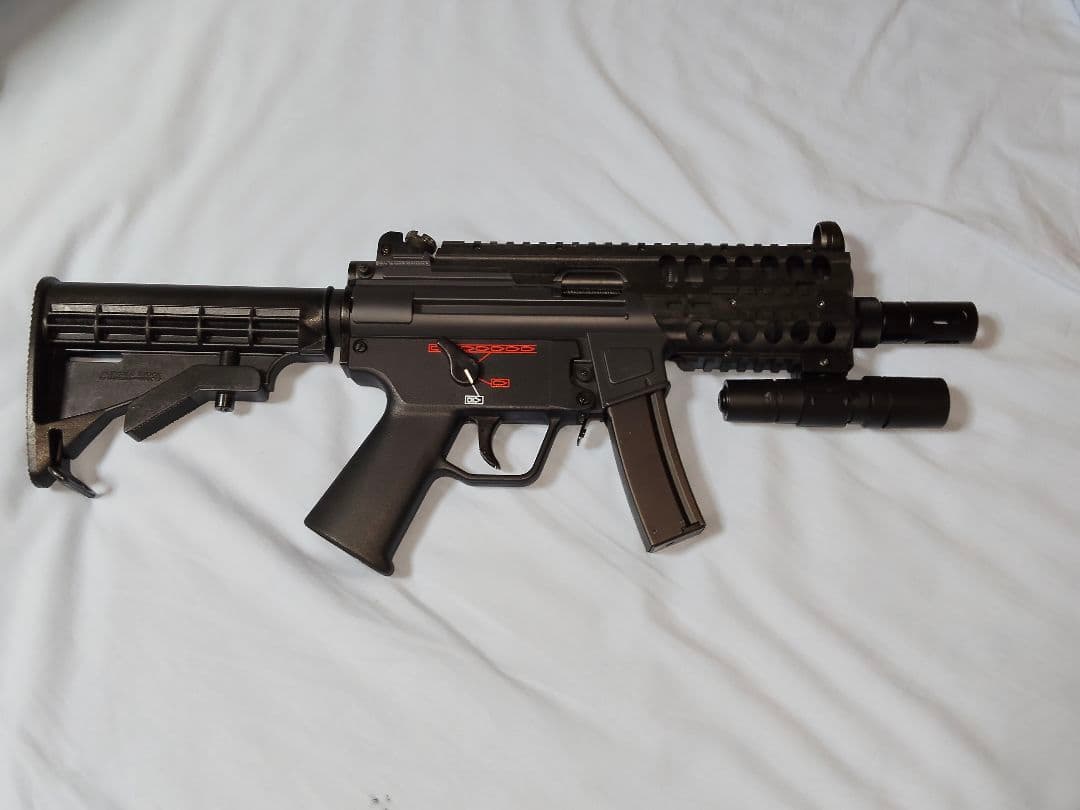 ガスガン　MARUZEN MP5K CHARGER ブラック