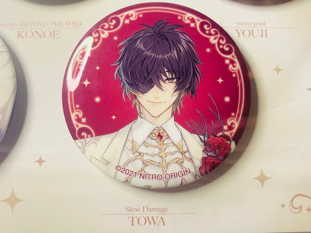 ニトロキラル展 スロウ・ダメージ キラメモ 20th トワ 缶バッジ - メルカリ