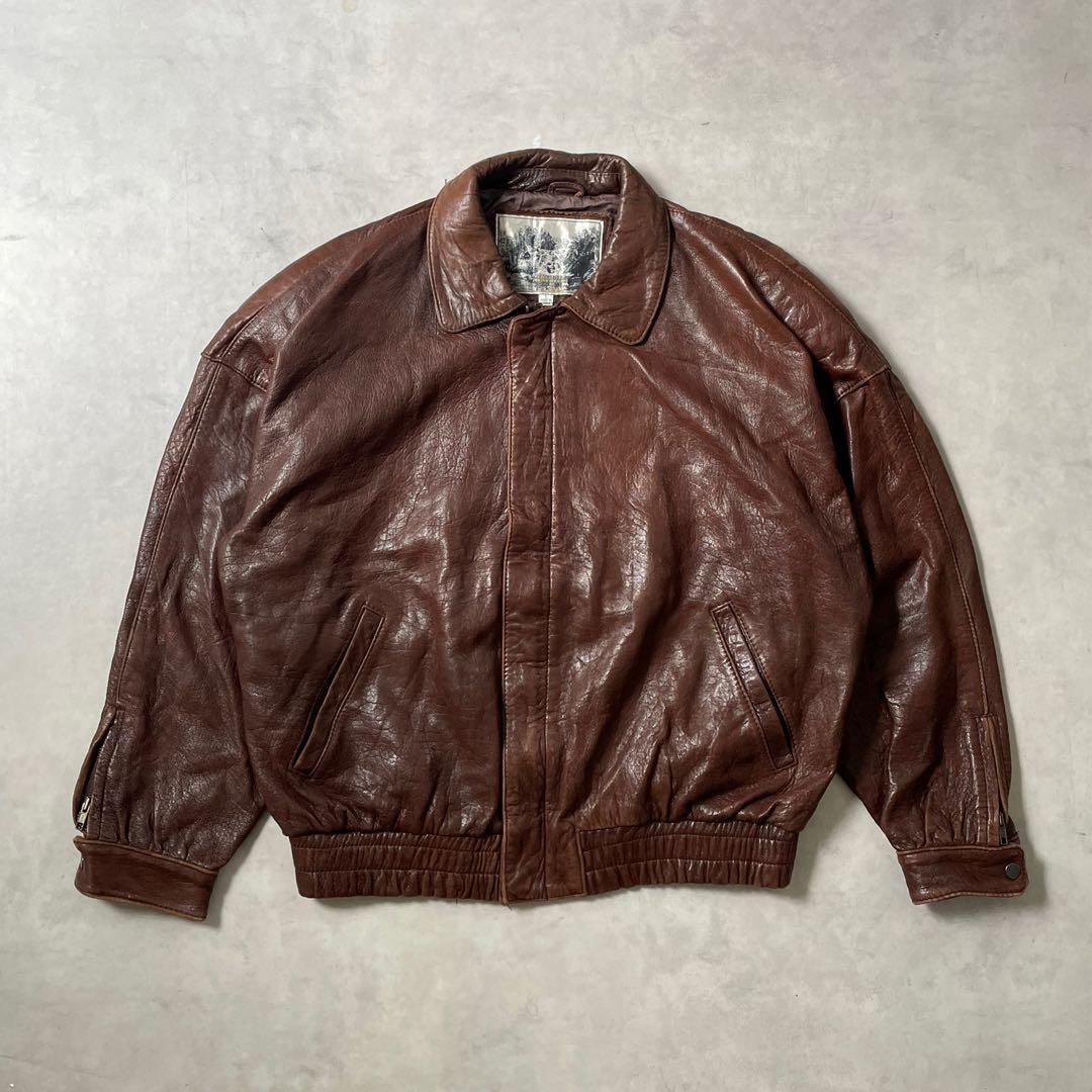 90s 本革　レザージャケット　A2ジャケット 楽天市場】90s ☆ Willis＆Geiger A-2 タイプ 本革 レザー ジャケット