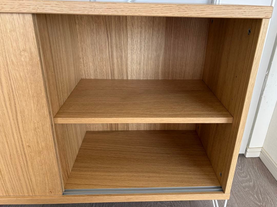 美品】string フリースタンドシェルフ キャビネット 幅80cm - メルカリ