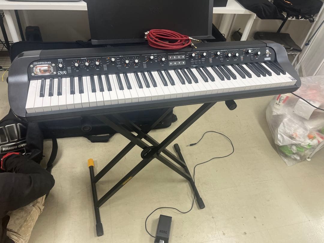 KORG SV1-73 電子ピアノ コルグ　管理番号T ステージ・ビンテージ・ピアノKorg「SV-1 Black Reverse 73/88」発表
