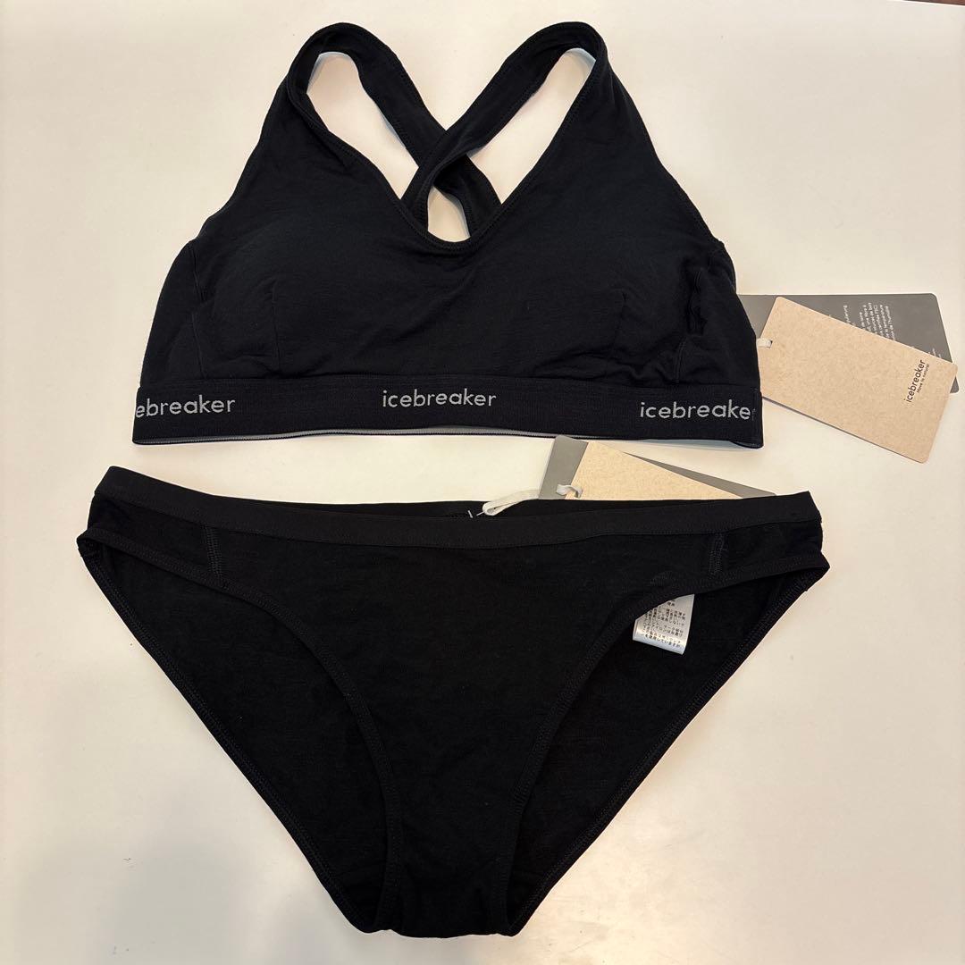 アイスブレーカー✴︎ブラ&ショーツ　上下セット　ウィメンズ