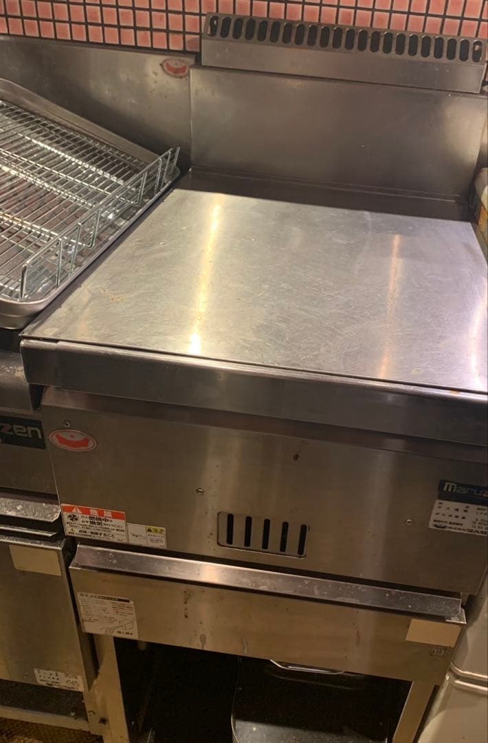 マルゼン　業務用　ガスフライヤー　LPガス　厨房　飲食店　MGF-18J
