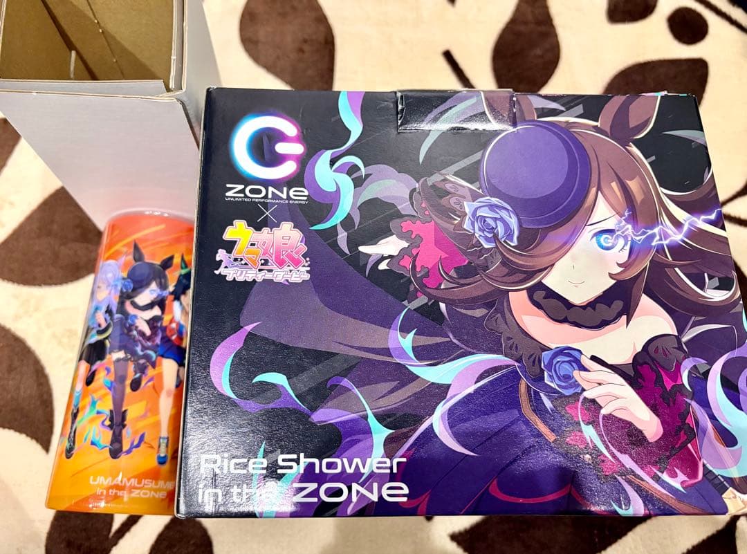 ライスシャワー タオル 箱付き ウマ娘 ZONE コラボ - メルカリ