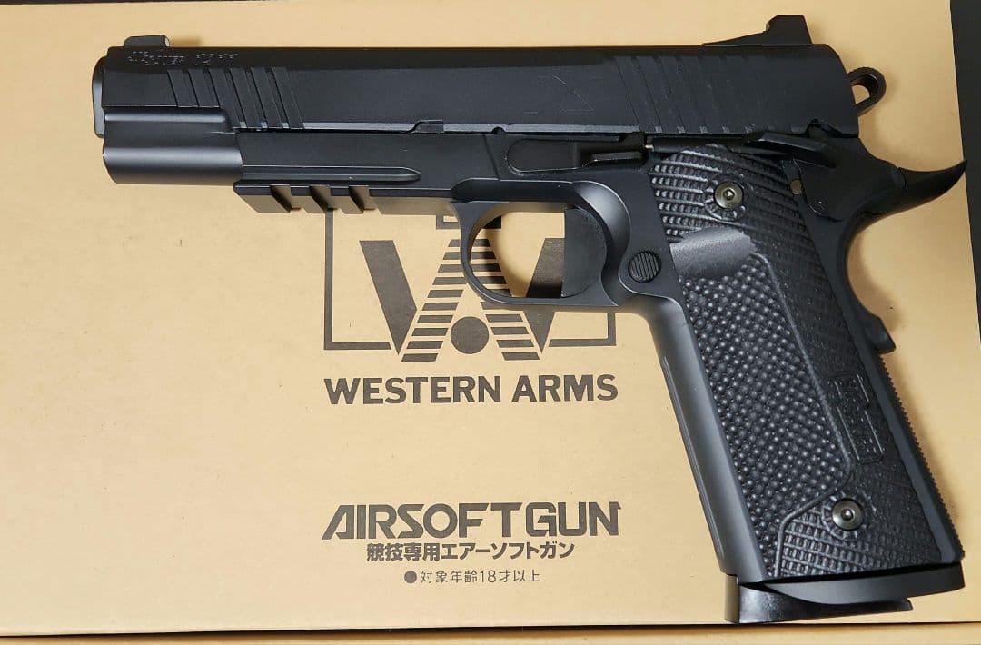 WESTERN ARMS SIG SAUER 1911-X ガスガン 完売】WA SIG 1911-X FULL G10グリップ付 【WESTERN ARMS】