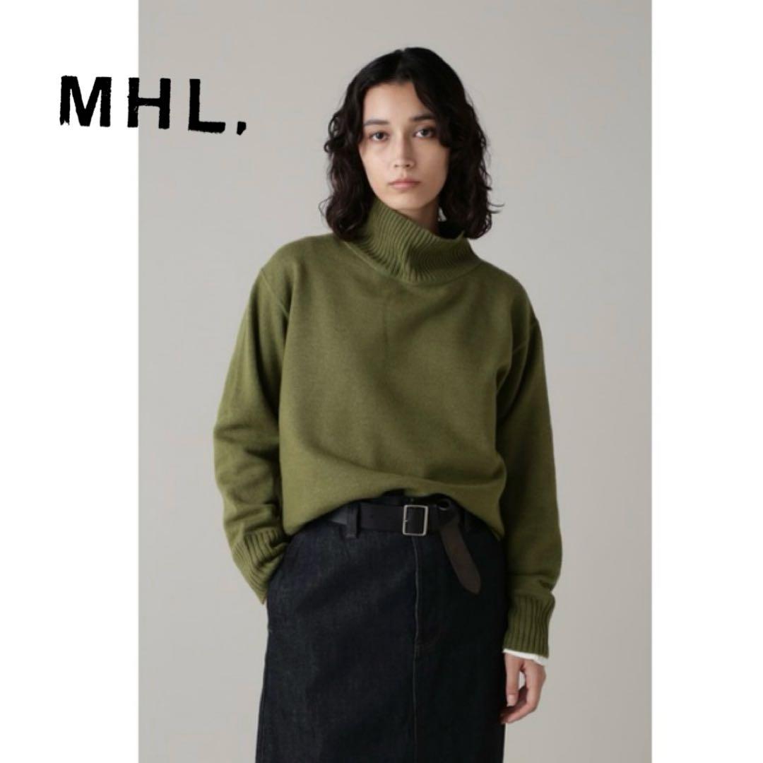 【1度着用のみ美品】 マーガレットハウエル MHL. 近年モデル ニットセーター