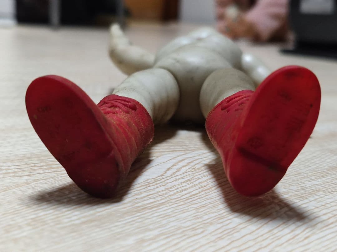 中嶋製作所当時物 タイガーマスク悪役レスラー ミスターノー ピンク