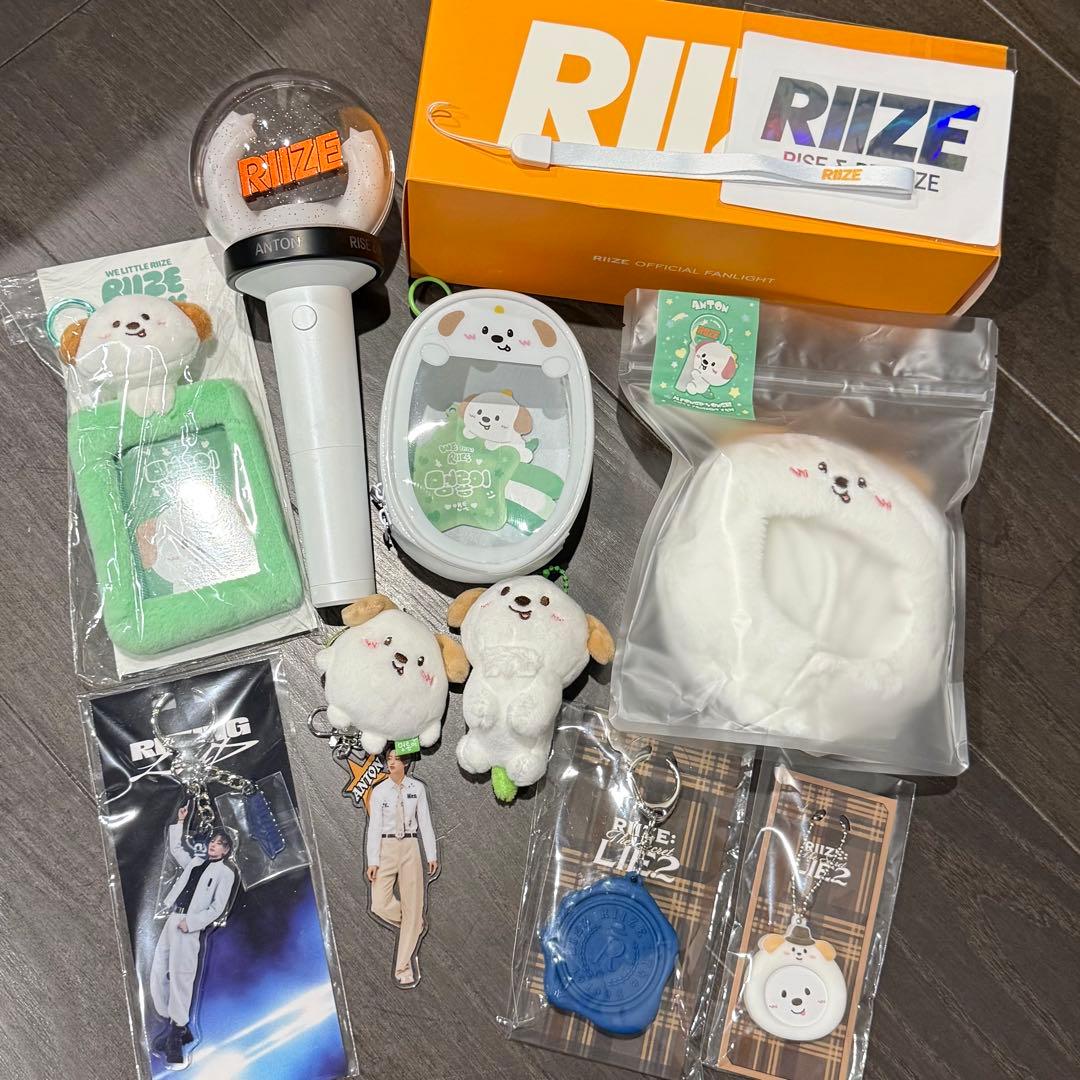 RIIZE アントン モンリョンイ ペンライト ペンライトカバー キーホルダー