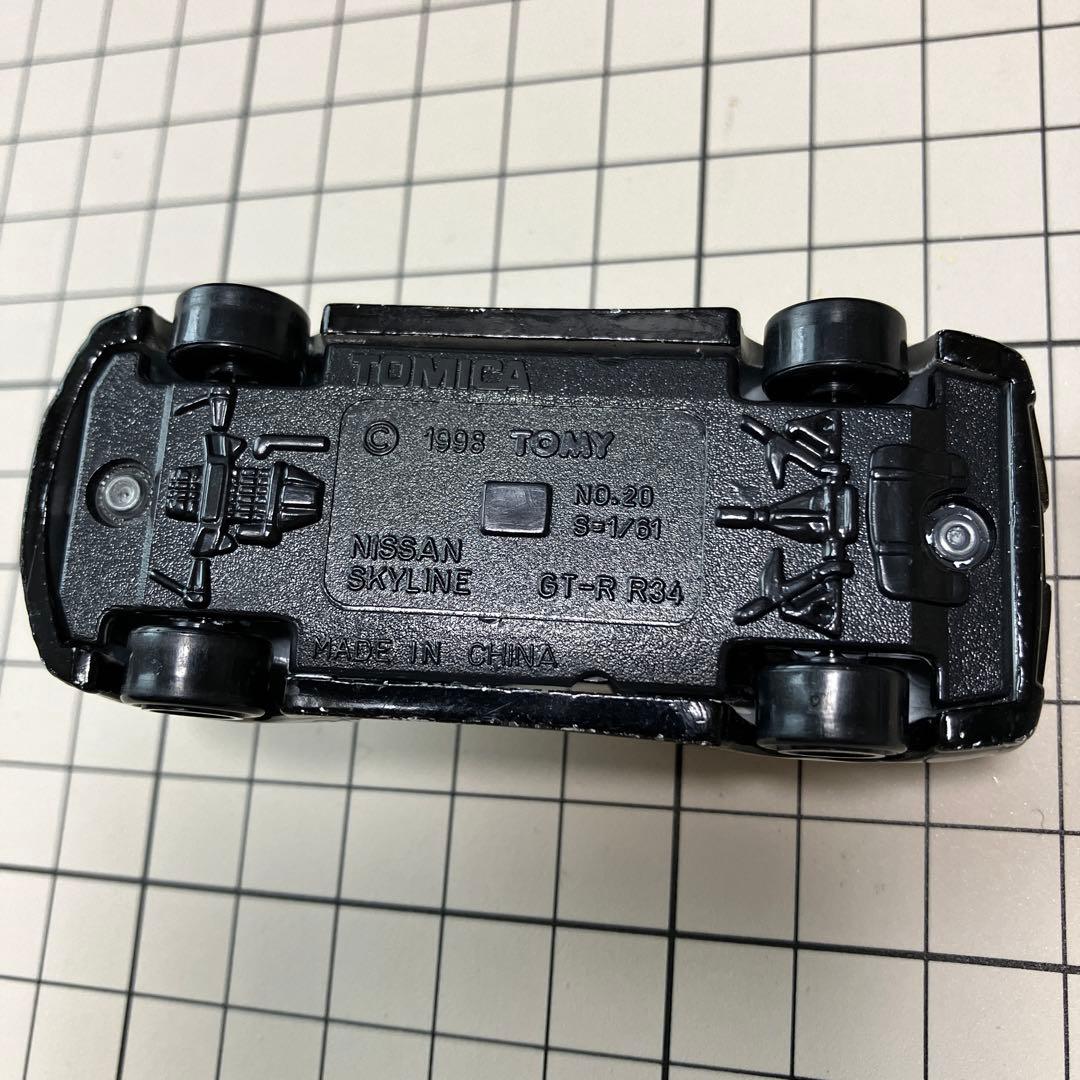 トミカ 日産 スカイラインGT-R R34パトカー パトロールカー 警視庁