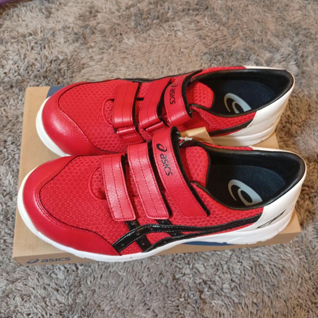 ASICS アシックス　CP202 ウィンジョブ　安全靴 レッド　①