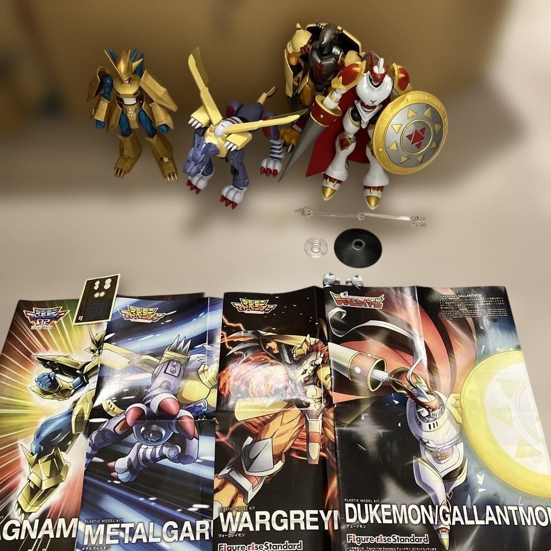 ジャンク　プラモデル デジモン　4体セット　バンダイ　ガンプラ