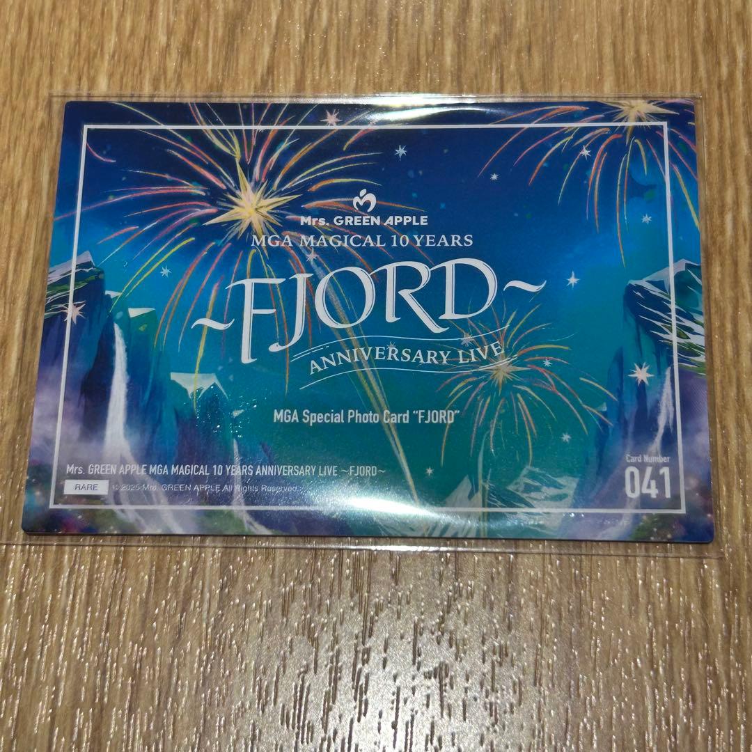 ミセス 大森元貴 フィヨルド フォトカ レア 041 トレカ fjord - メルカリ