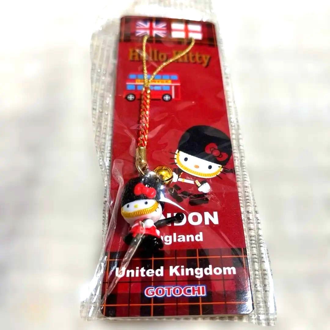 【超希少/未開封】ご当地キティ UKロンドン限定 2001年 根付け Y2K ハローキティ ストラップ ご当地キティ ツイン シーサー 沖縄 限定
