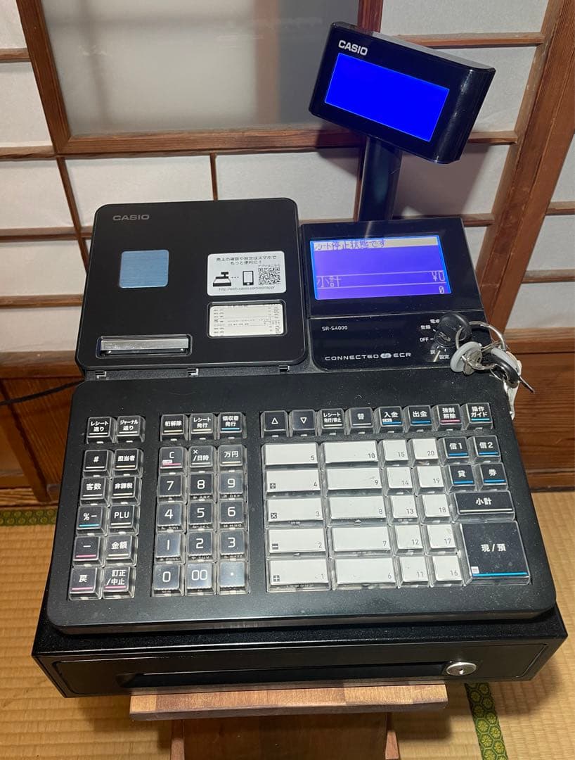 カシオ SR-S4000 Bluetooth対応レジスター