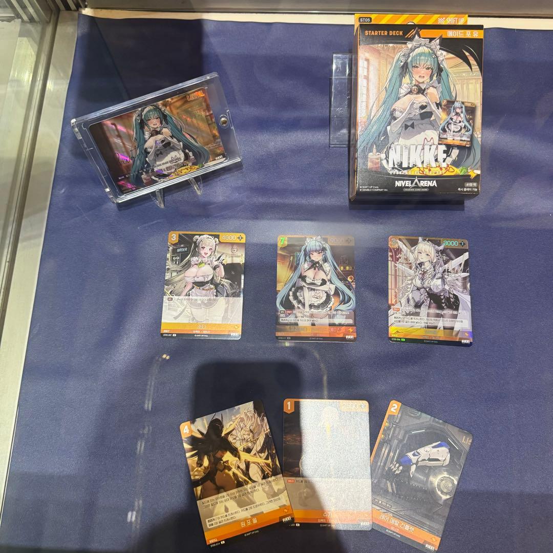 日本未入荷】勝利の女神ニケNIKKE ニベルアリーナ レアセット カード