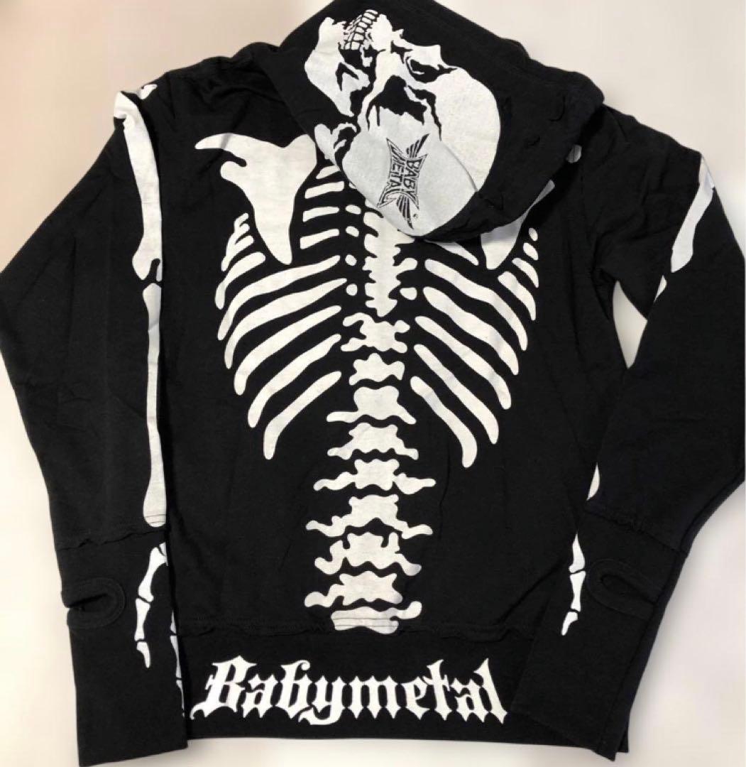 初代 骨パーカー Type-1 Lサイズ BLACK BABYL 2026年最新】babymetal 骨パーカーの人気アイテム - メルカリ