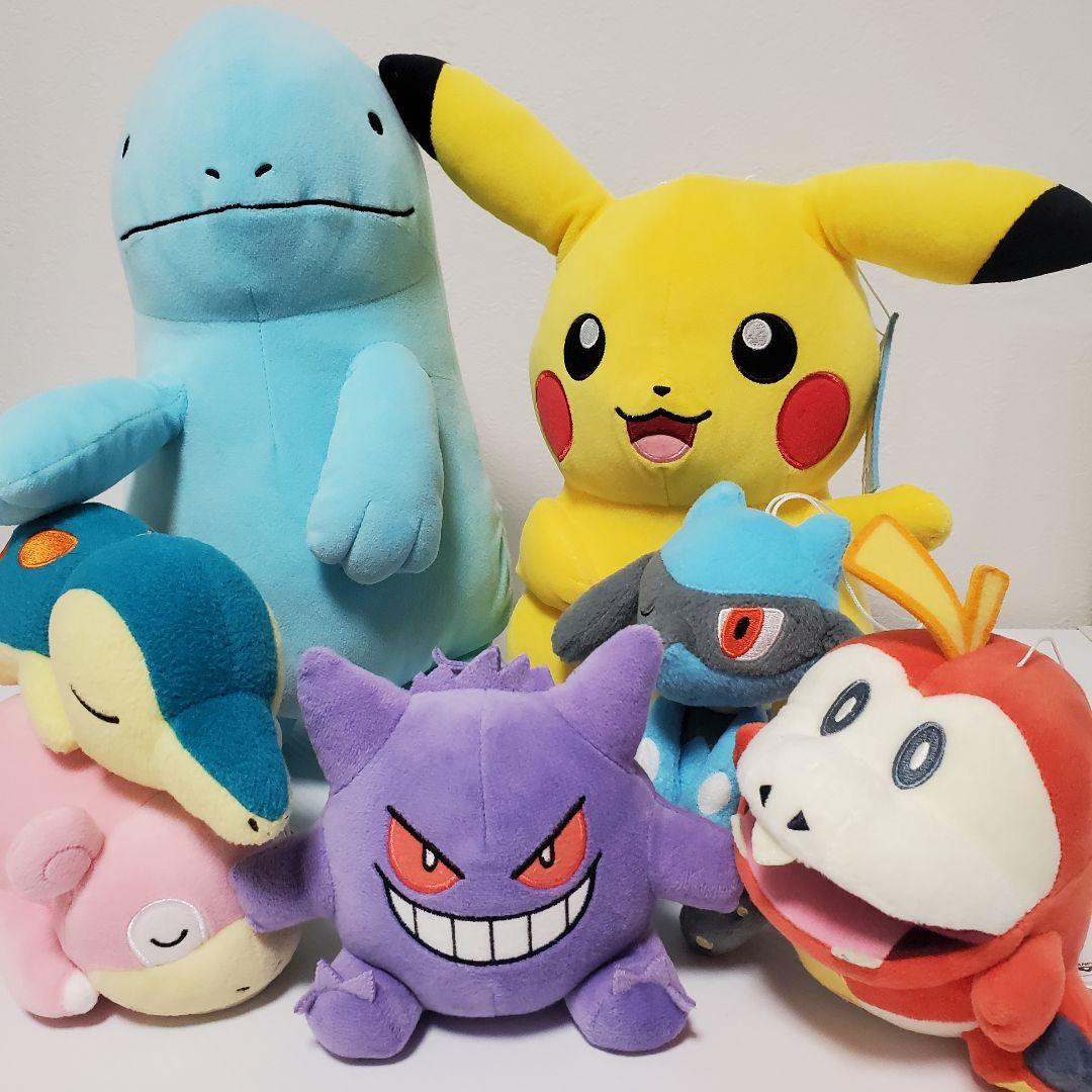 ポケットモンスター ポケモン ぬいぐるみ コレクション 7個 セット