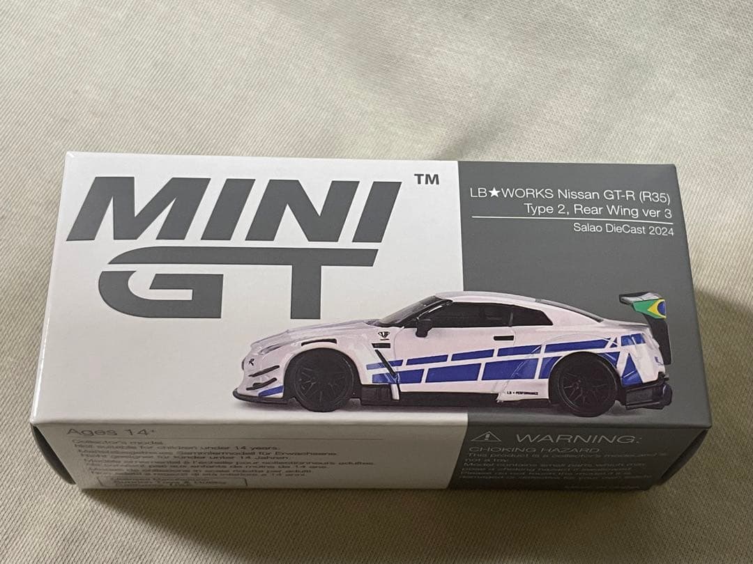 ミニカー MINI GT Salao DieCast 5 GTR R35 LBWK