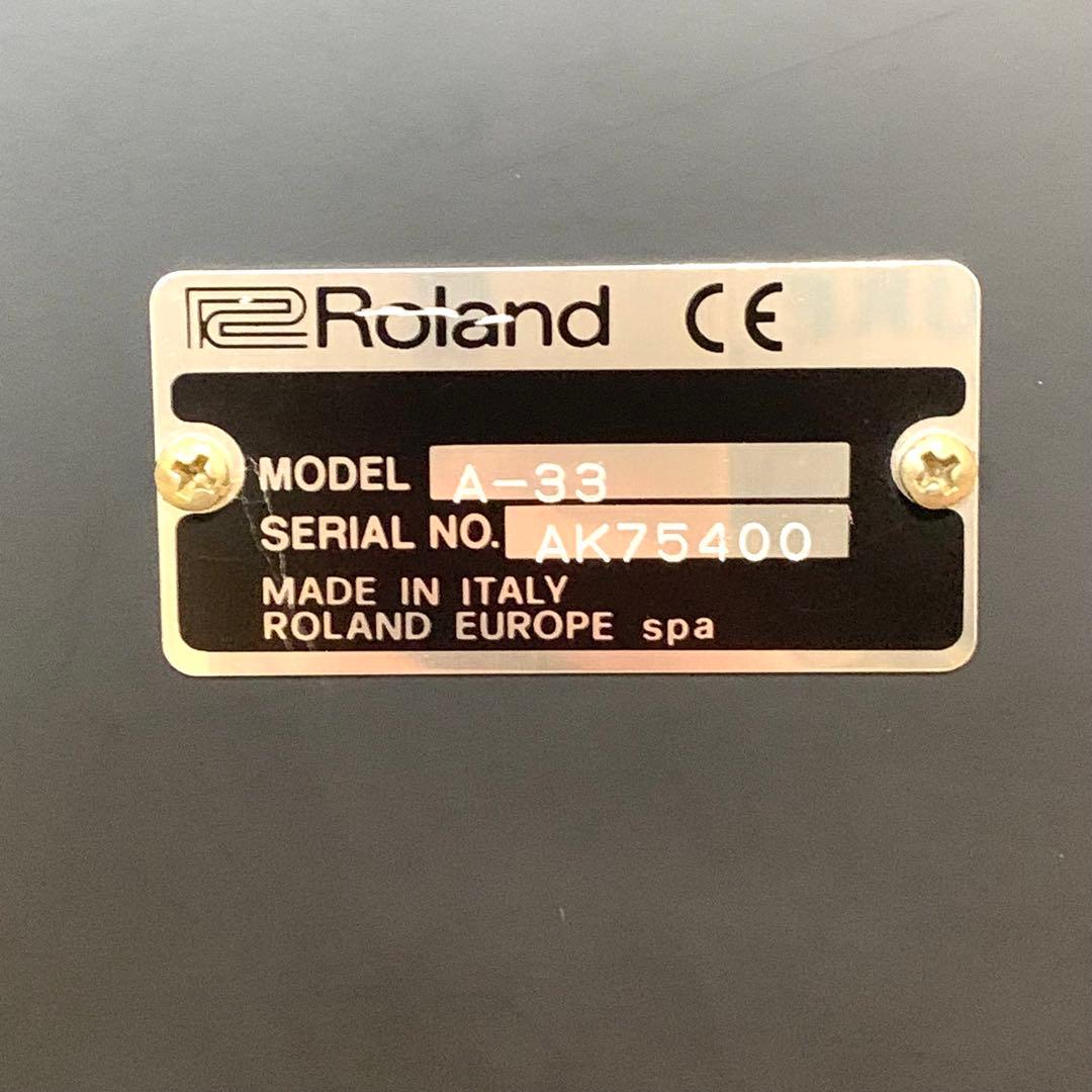 美品】Roland A-33 MIDIキーボード 本体のみ 通電OK - メルカリ