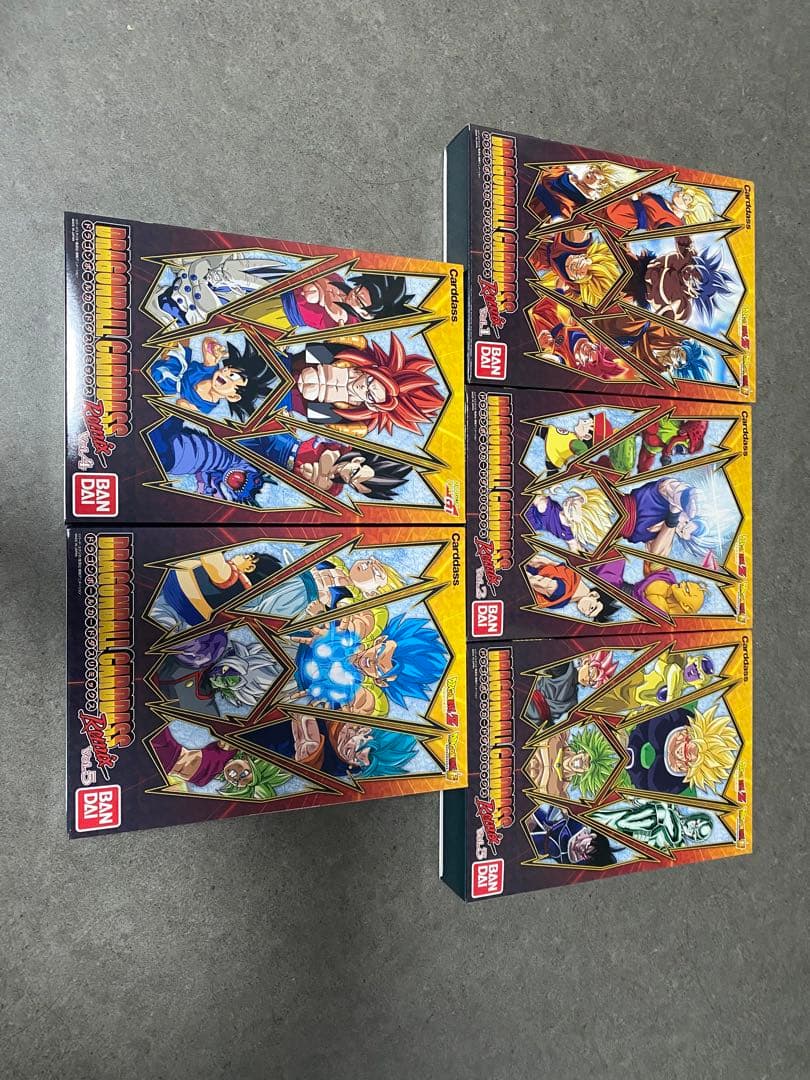 未開封　ドラゴンボール　カードダス　リミックス　Vol.1〜5 コンプセット Amazon.co.jp: ドラゴンボールカードダスリミックス Vol.1 : おもちゃ