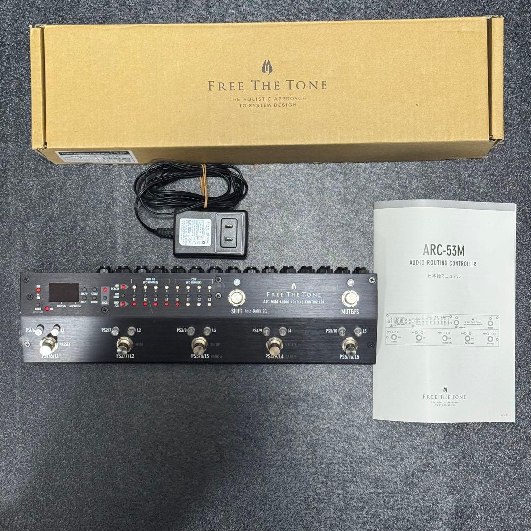 【箱・説明書付き】FREE THE TONE arc-53m　スイッチャー