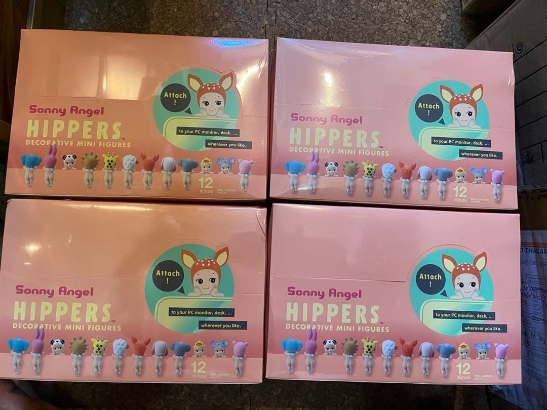 ソニーエンジェル　ヒッパーズ　アニマルシリーズ　4箱