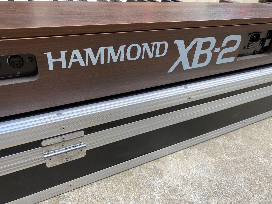 動作未確認！！！HAMMOND XB-2 中古ハモンドオルガン ハードケース付