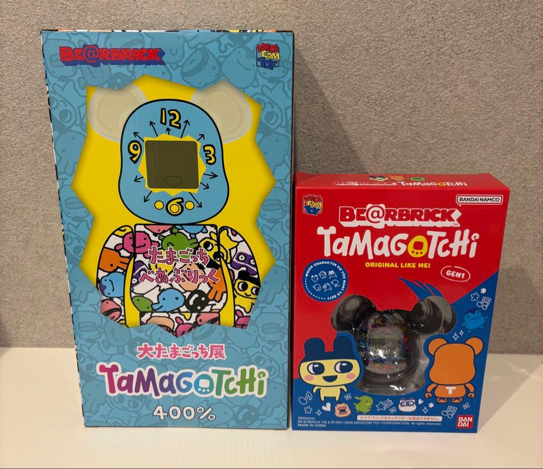 大たまごっち展 Tamagotchi ベアブリック400％