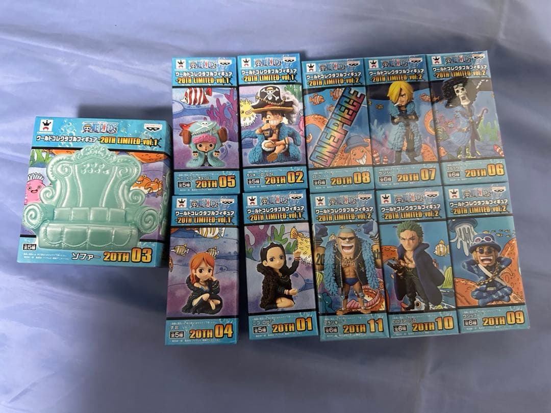 ワンピース ワールドコレクタブル 20th limited 11種