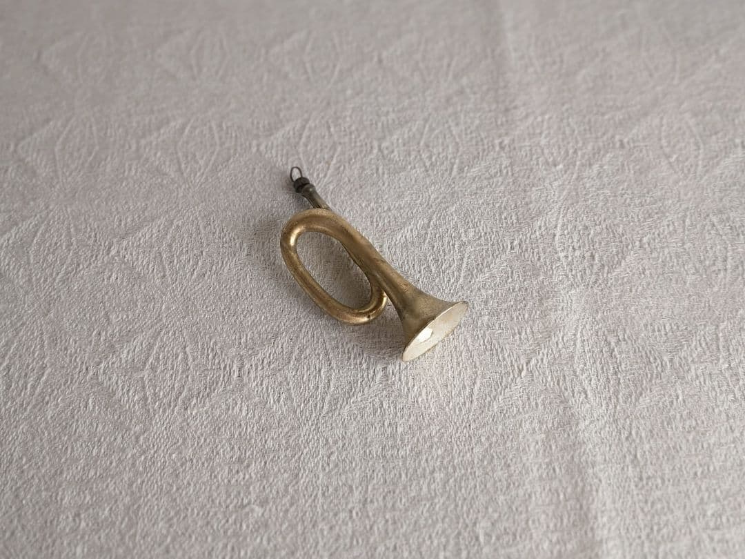 【55dice さま】 vintage ornament ❀ トランペット