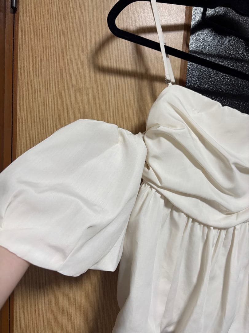 お*引様 エメイン Aimeine 2wayバルーンベアブラウス - メルカリ