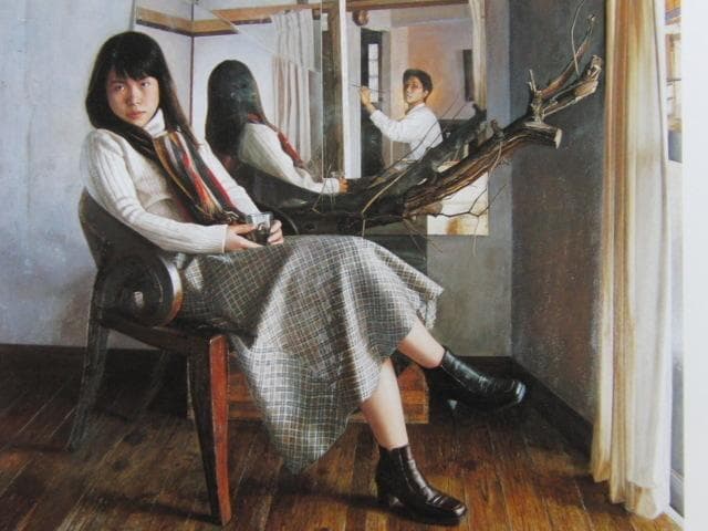 小尾修【肖像】希少な額装用画集より、状態良好、新品高級額装付