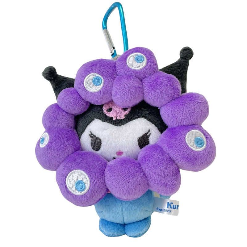 新品袋入！万博 ミャクミャク クロミちゃん カラビナ付き キーホルダー