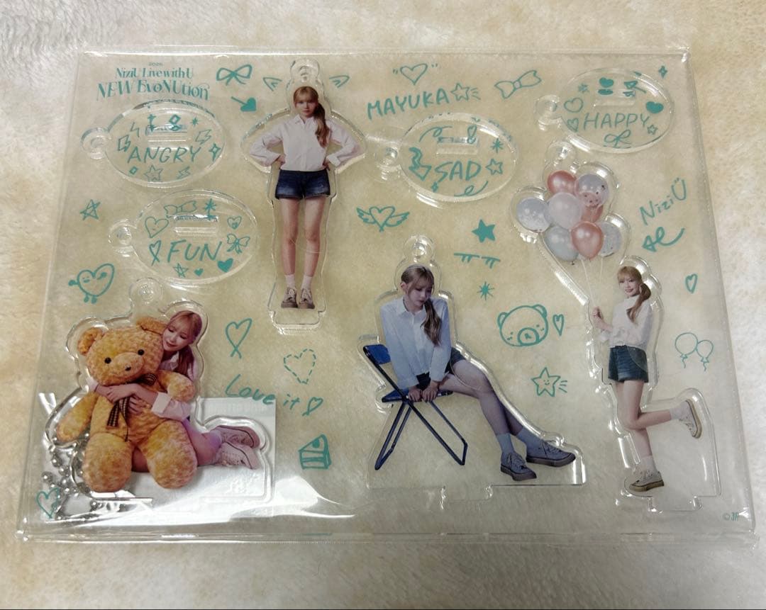 NiziU MAYUKA アクリルスタンドキーホルダー - メルカリ