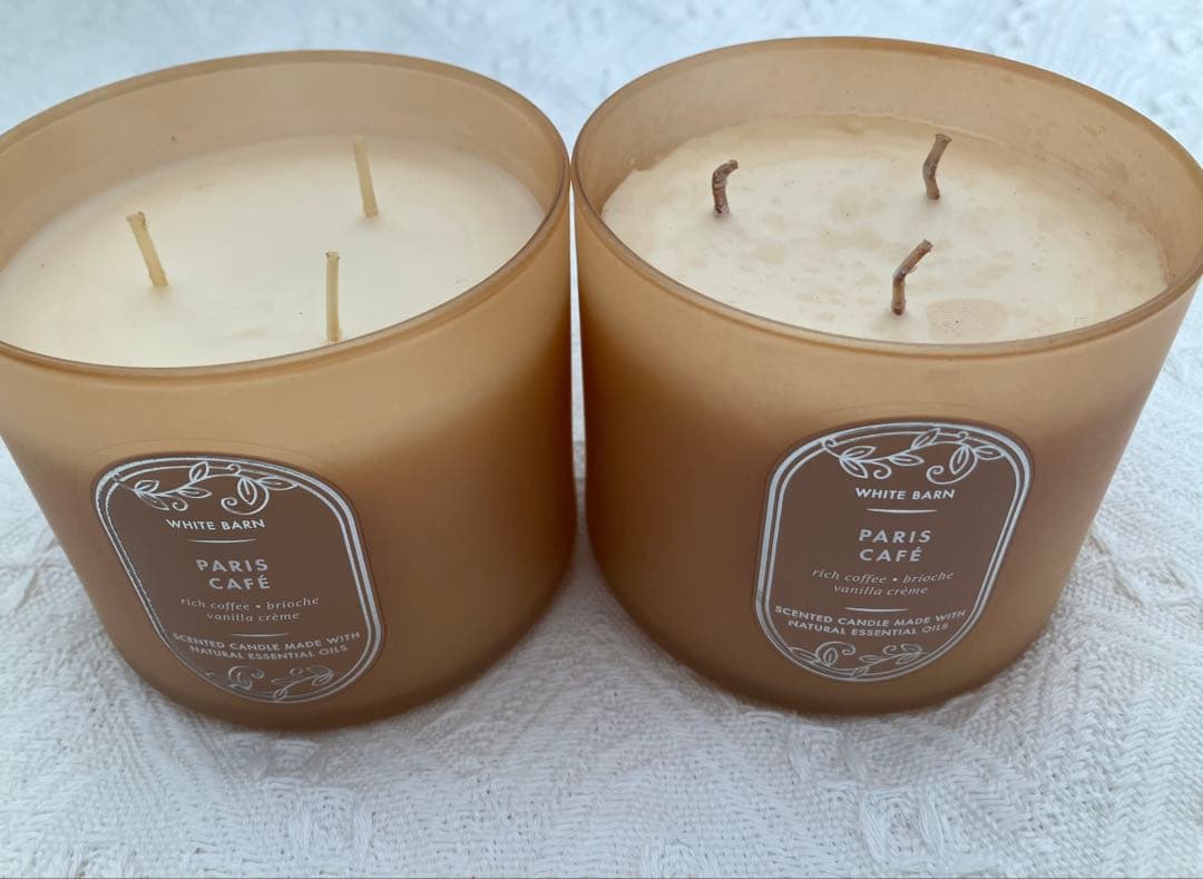 ①未使用　キャンドル　バスアンドボディーワークス　コーヒー　バニラ　エスプレッソ