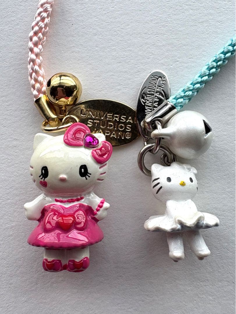 【USJ】ハローキティ ストラップ 2個セット
