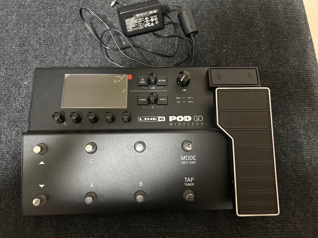 ギター LINE6 POD GO WIRELESS ワイヤレスの解放感を、最高レベルのサウンドで》Line 6 「POD Go