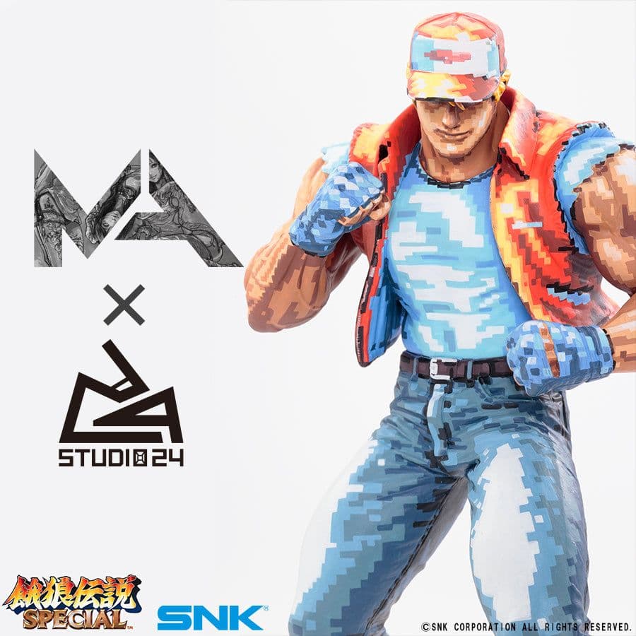 STUDIO24 テリー ボガード 餓狼伝説 ドット絵彩色Ver. 未開封