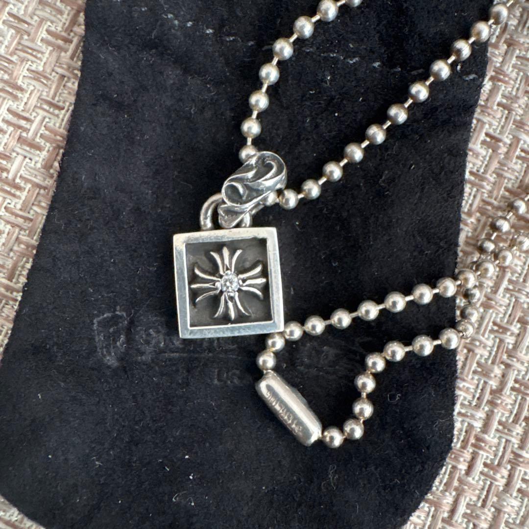 クロムハーツ　フレームド１Ｐ　ダイヤ