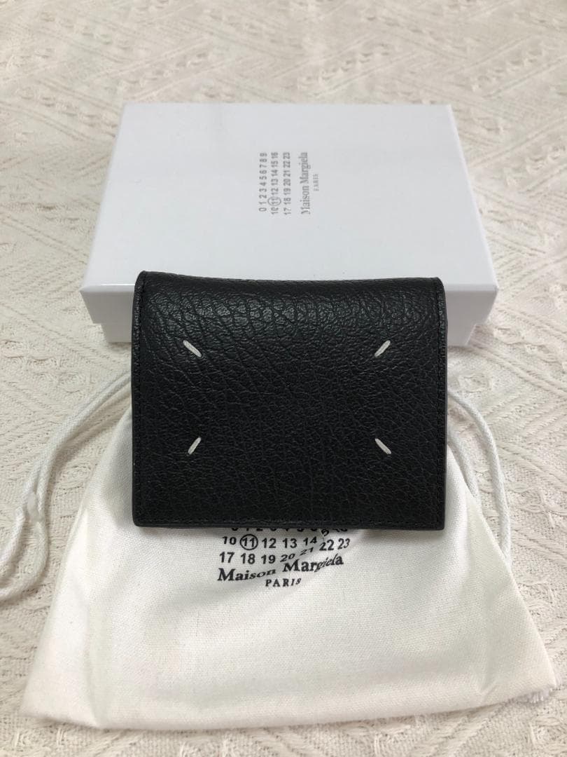 黒　二つ折り財布　匿名配送