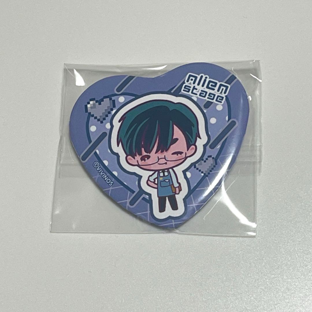 エイリアンステージ イヴァン 缶バッジ - メルカリ