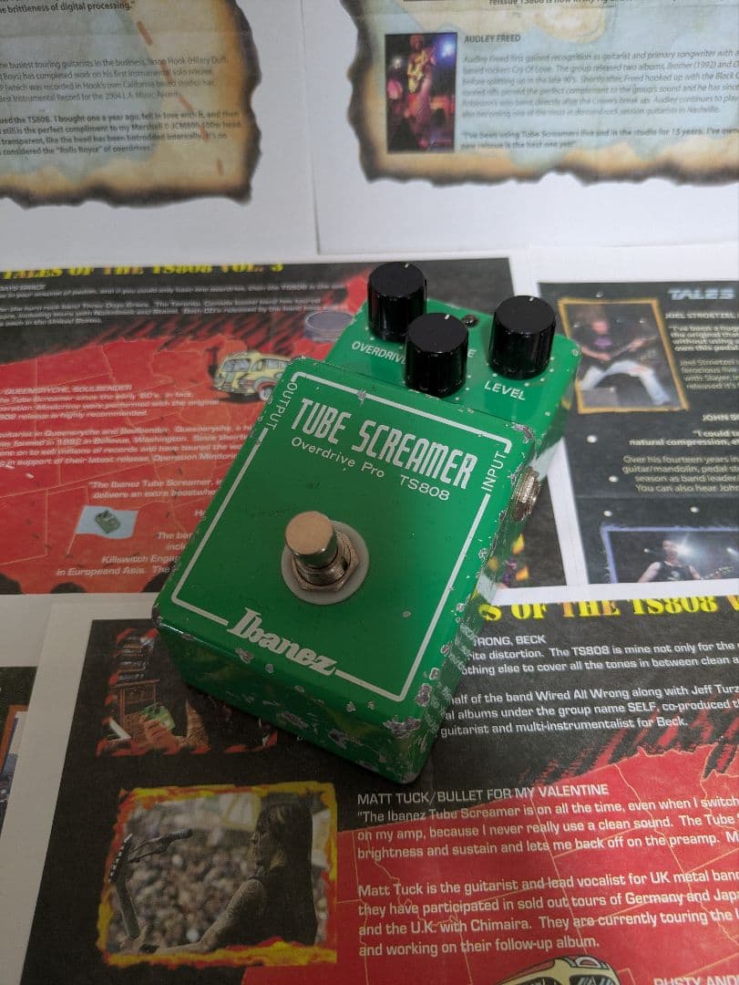 ギター Ibanez Tube Screamer TS808 1st reissue