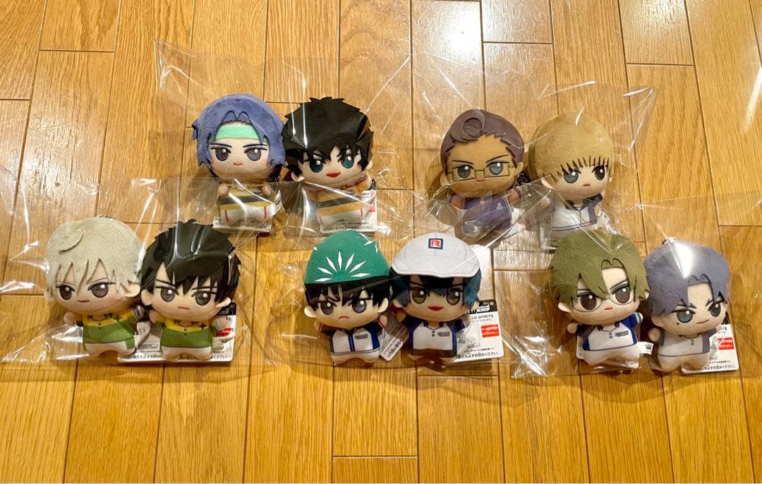 ☆コンプセット☆テニスの王子様　ちびぐるみ　越前リョーマ　幸村精市　跡部景吾