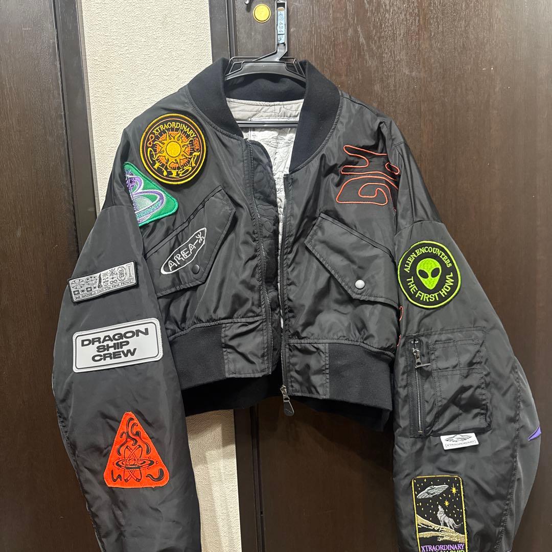 XG Cropped MA-1 Lサイズ - メルカリ