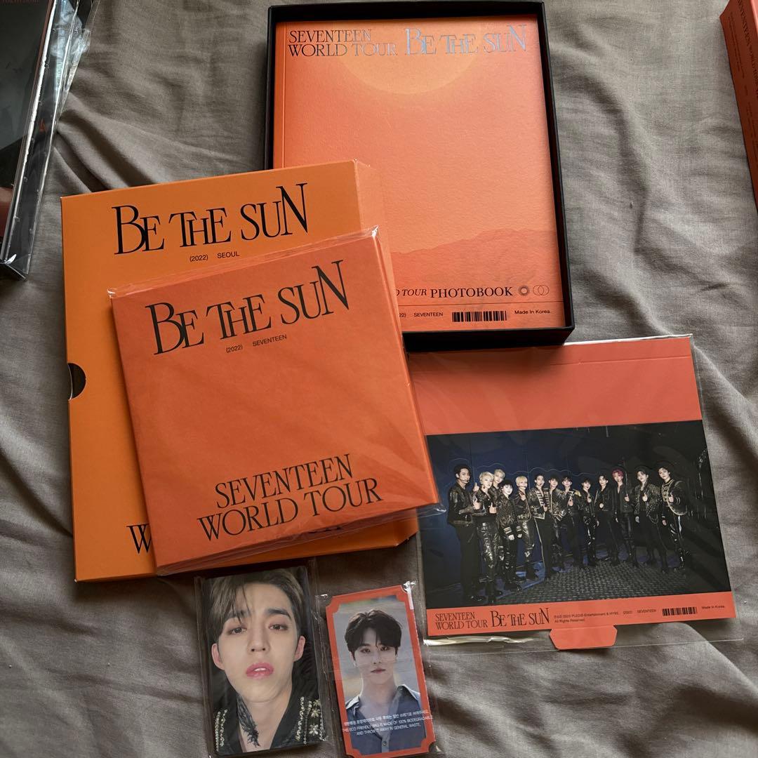 SEVENTEEN WORLD TOUR 'BE THE SUN' dvd