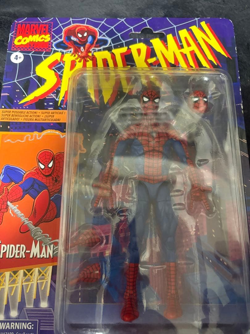 スパイダーマン　マーベルレジェンド　レトロ　フィギュア
