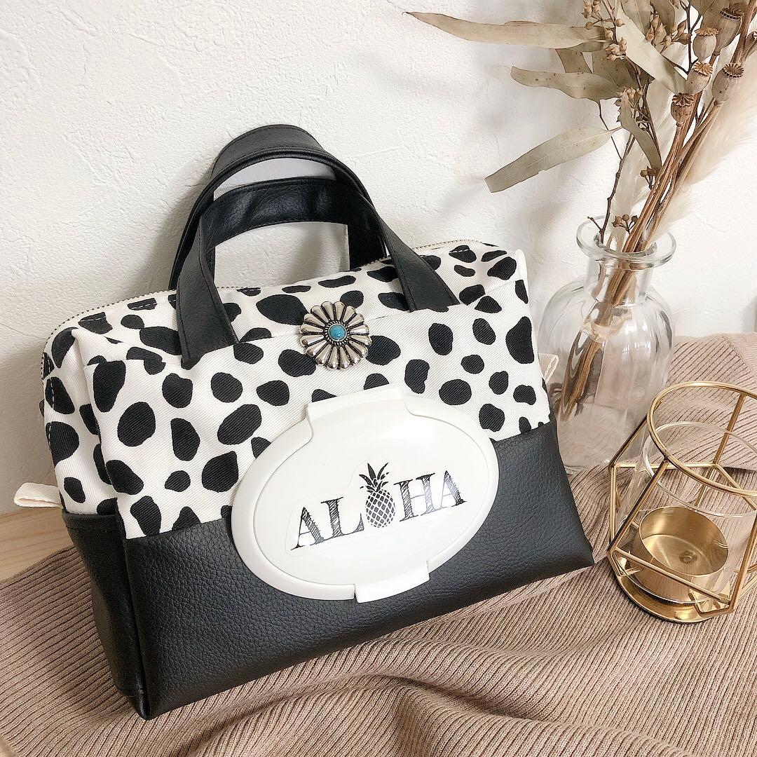 9/8 ma♡ma　//ダルメシアンレザー　２点