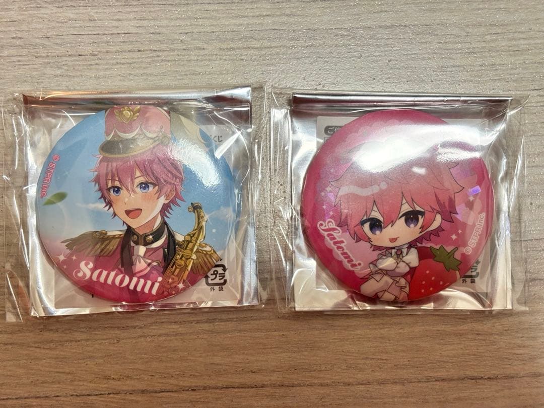 すとぷり さとみくん 2025 Spring グッズ デフォ 等身 缶バッジ - メルカリ