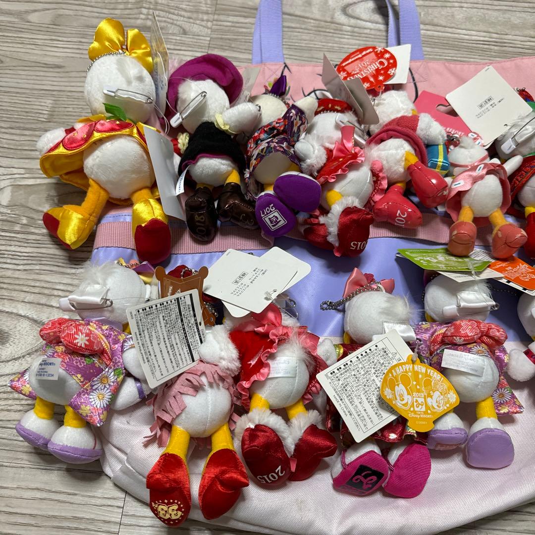 ディズニー レトロ デイジー ぬいば トートバッグ - メルカリ